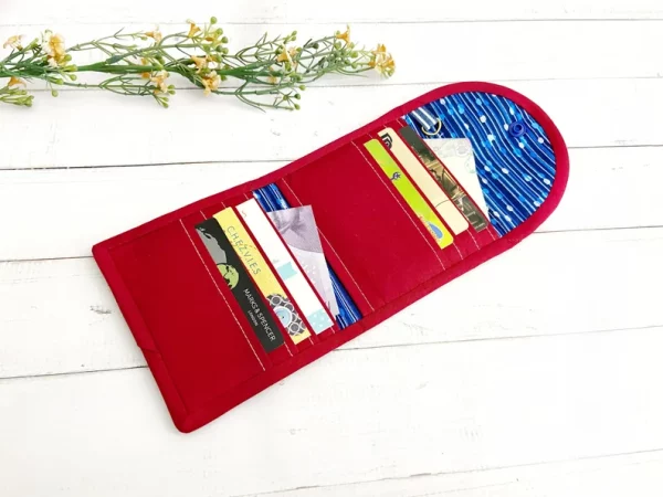 Midori Mini Trifold Wallet sewing pattern