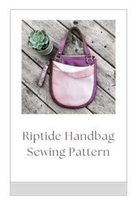 Riptide Handbag sewing pattern + video - Sew Modern Bags