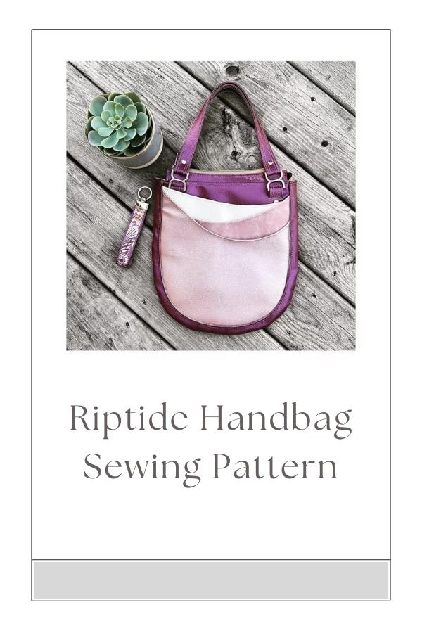 Riptide Handbag sewing pattern + video