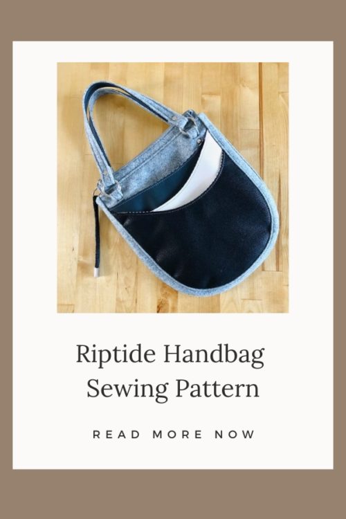 Riptide Handbag sewing pattern + video - Sew Modern Bags