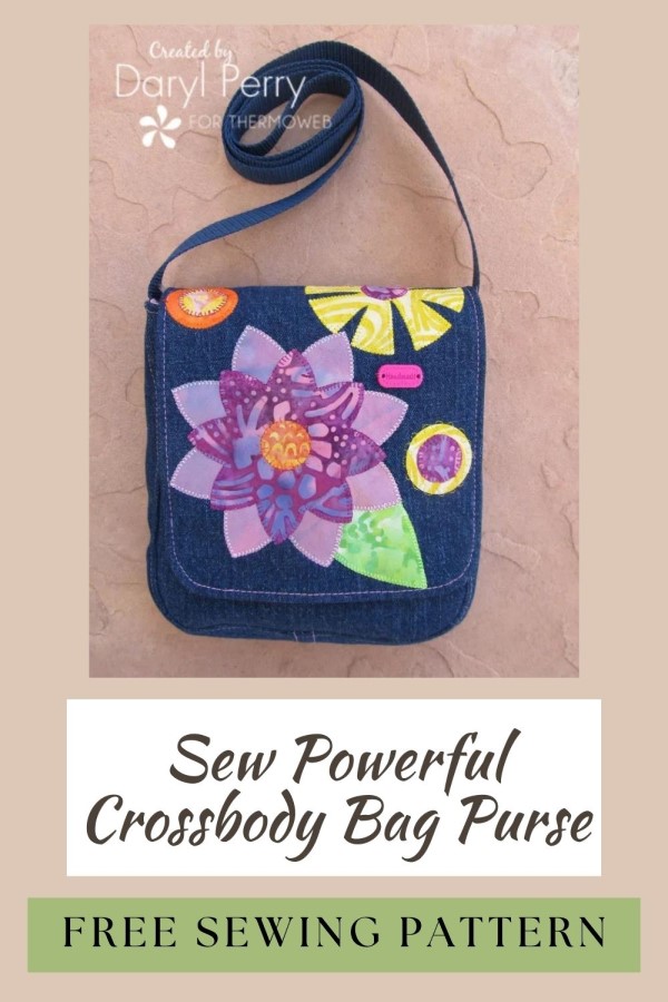 Sew Powerful FREE Crossbody Bag Purse sewing pattern