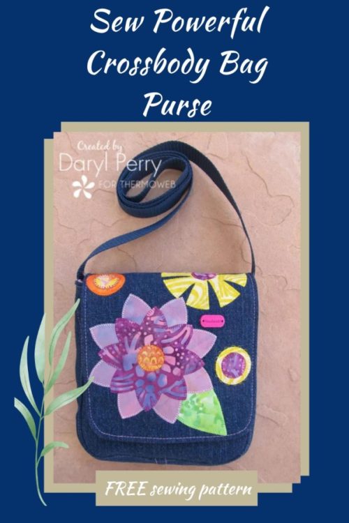 Sew Powerful FREE Crossbody Bag Purse sewing pattern Sew Modern Bags