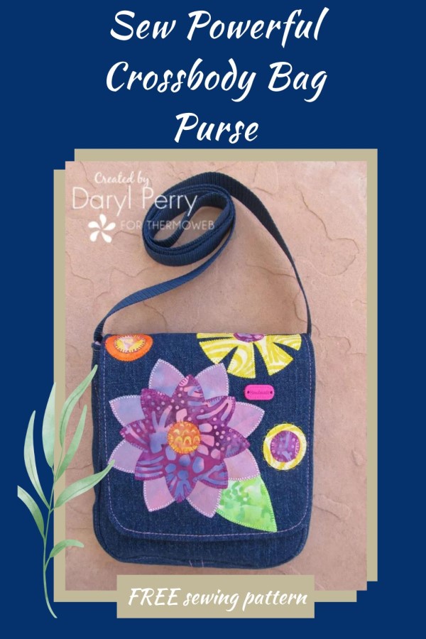 Sew Powerful FREE Crossbody Bag Purse sewing pattern