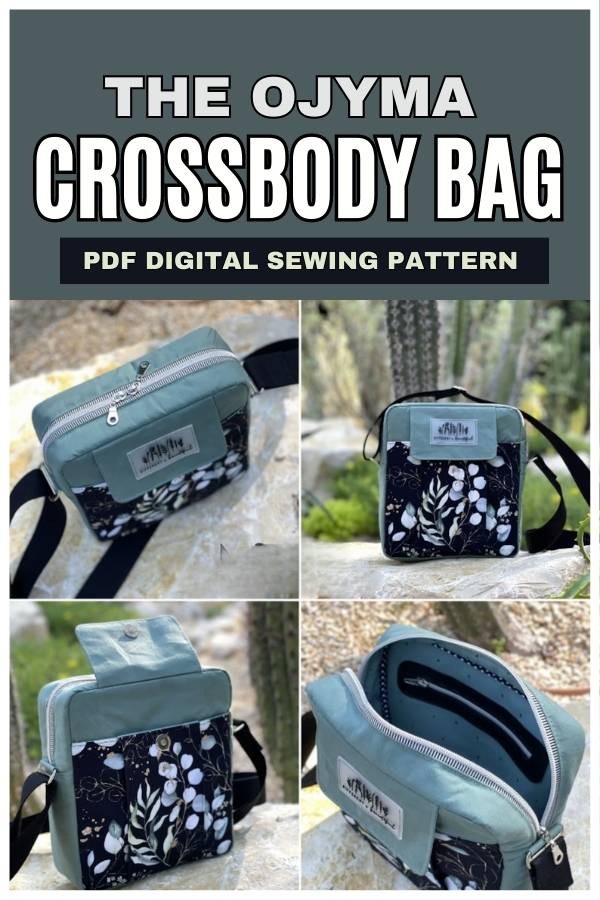 The Ojyma Crossbody Bag sewing pattern + video