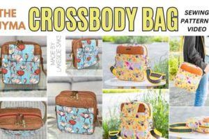The Ojyma Crossbody Bag sewing pattern + video
