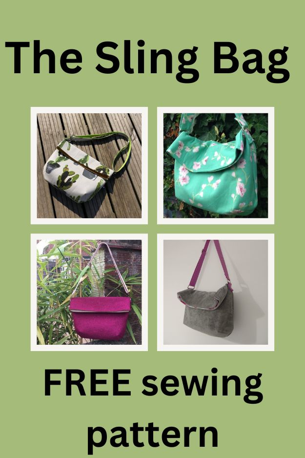 The Sling Bag FREE sewing pattern