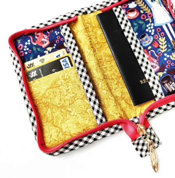 Voyage Small Passport Wallet sewing pattern