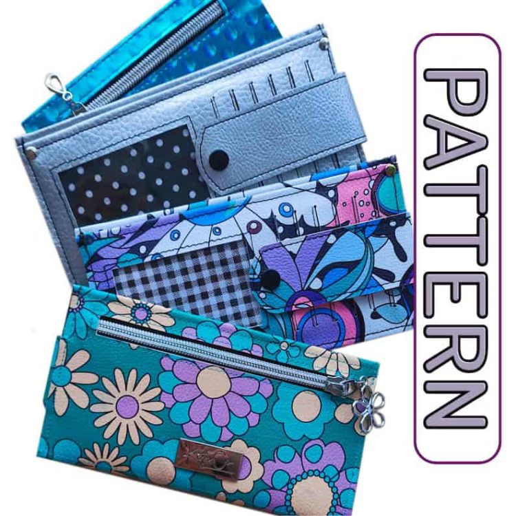 [UPDATED to 21] Free wallet sewing patterns - Sew Modern Bags