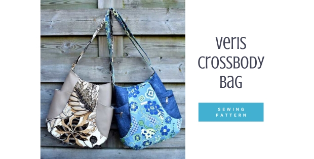 Veris Crossbody Bag sewing pattern - Sew Modern Bags