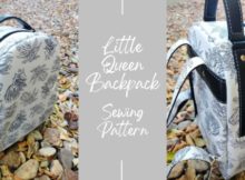 Little Queen Backpack sewing pattern