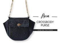Ana Crossbody Purse sewing pattern