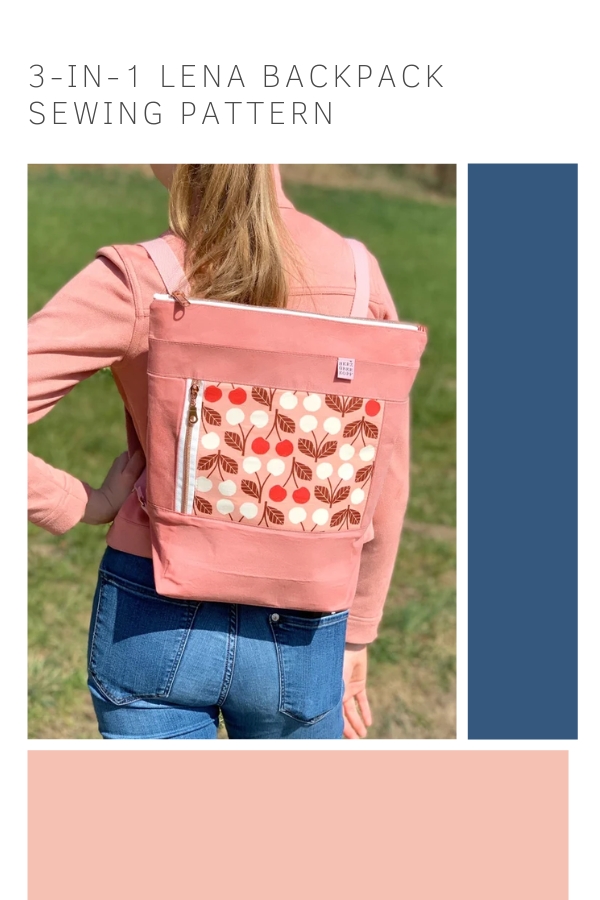 3-In-1 Lena Backpack sewing pattern