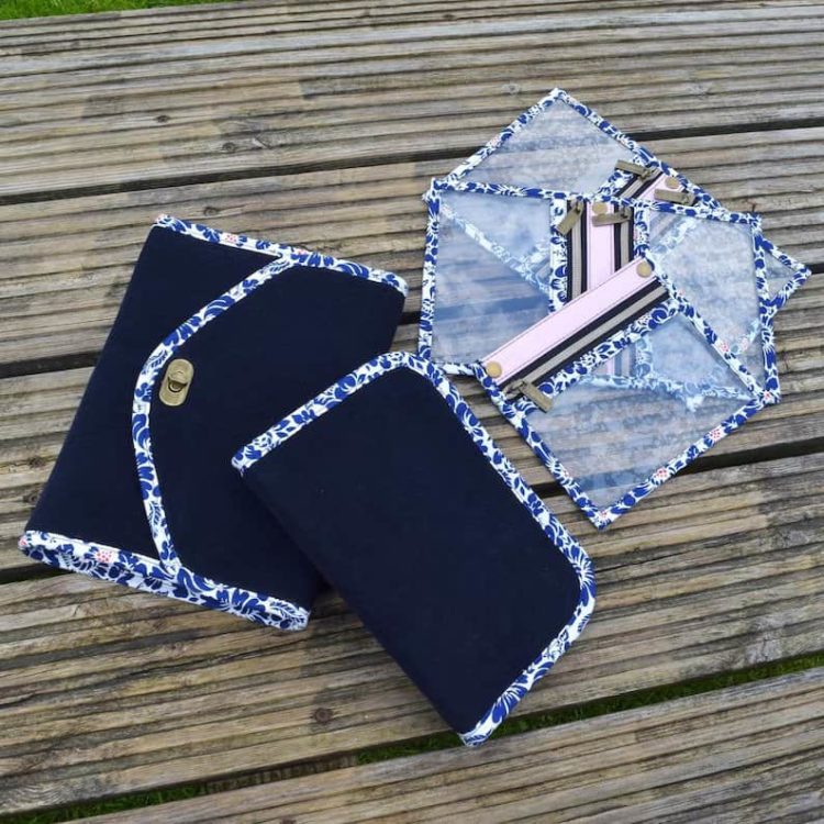 Travel Documents Wallet FREE sewing pattern & tutorial - Sew Modern Bags