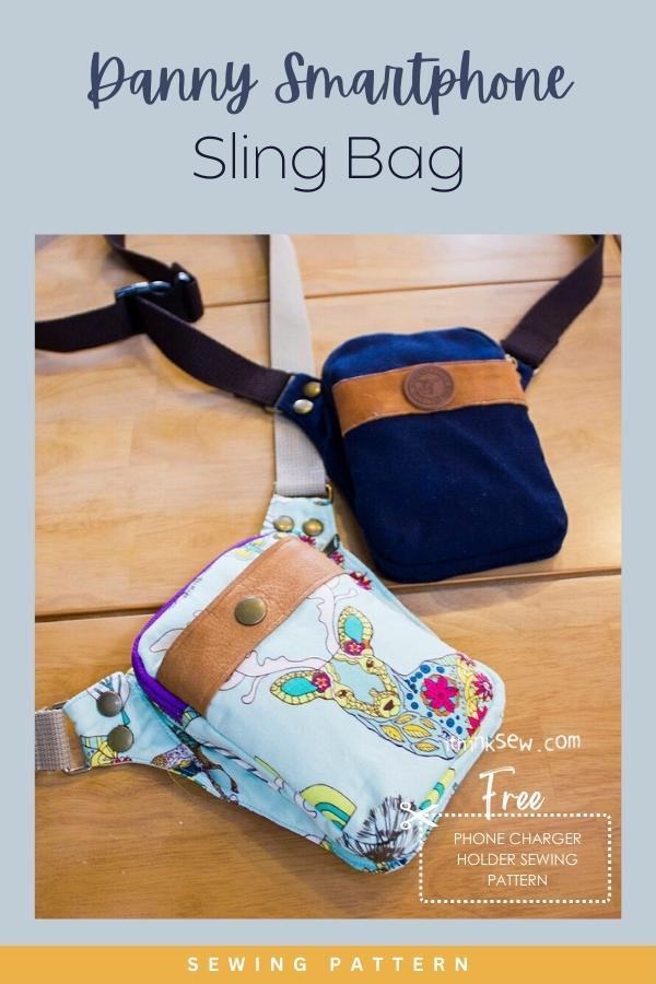 Danny Smartphone Sling Bag sewing pattern