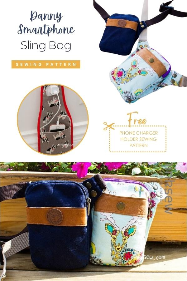 Danny Smartphone Sling Bag sewing pattern