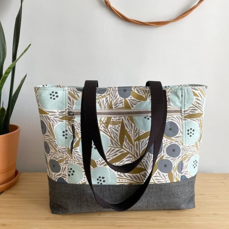 The Big Bag Tote sewing pattern - Sew Modern Bags
