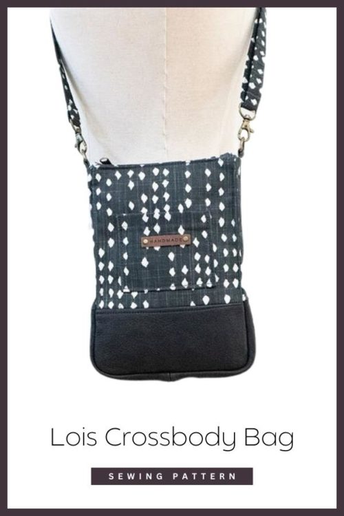 Lois Crossbody Bag sewing pattern - Sew Modern Bags