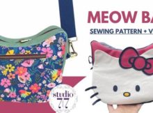 Meow Bag sewing pattern + video
