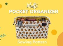 Multi Pocket Organizer sewing pattern