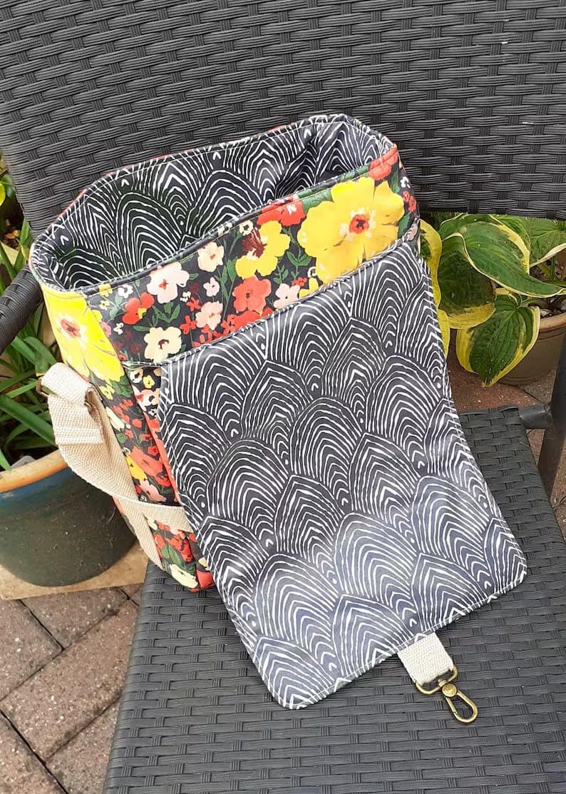 The Waste Free Lunch Bag PDF Sewing Pattern