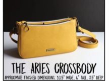 The Aries Crossbody Bag sewing pattern