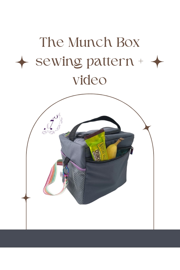 The Munch Box sewing pattern + video