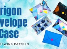 Trigon Envelope Case free sewing pattern