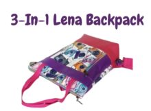 3-In-1 Lena Backpack sewing pattern