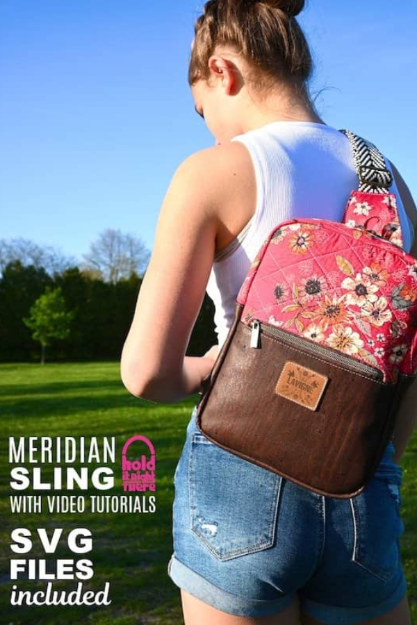 Meridian Sling Bag sewing pattern (+ video)