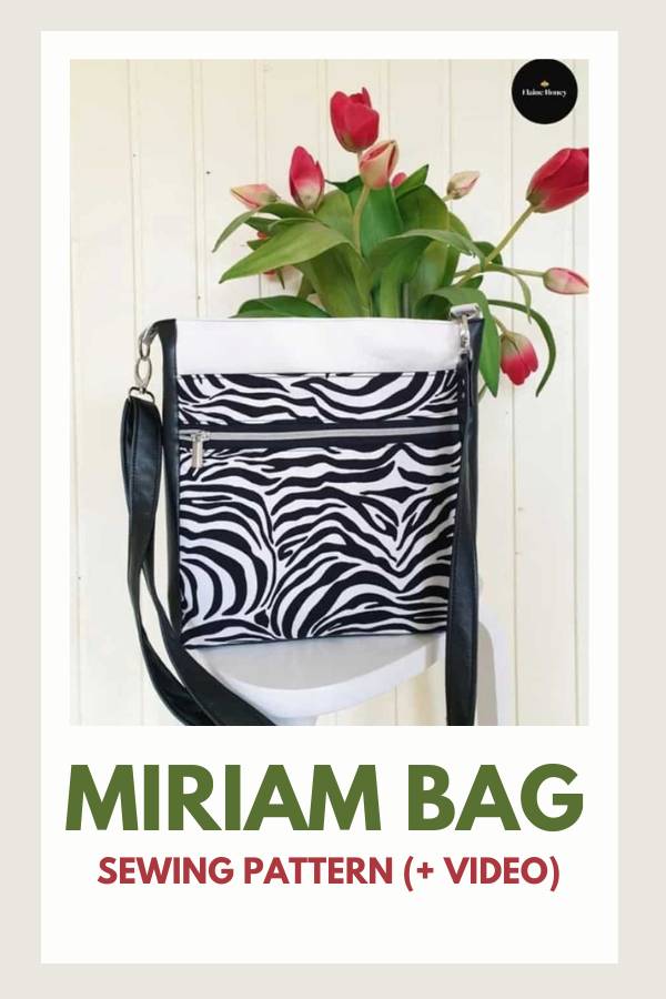 Miriam Bag sewing pattern (+ video)