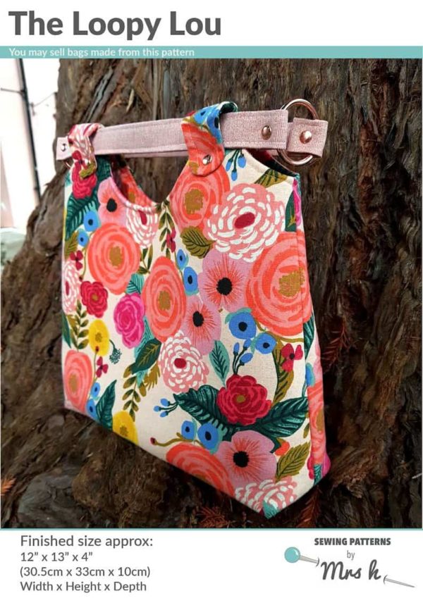 The Loopy Lou Bag sewing pattern