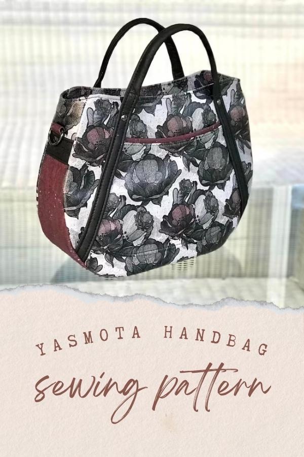 Yasmota Handbag sewing pattern (+ video)