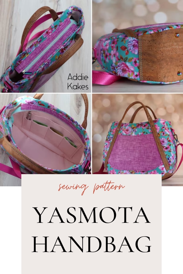Yasmota Handbag sewing pattern (+ video)