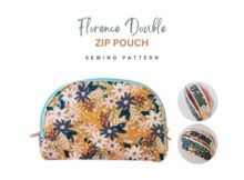 Florence Double Zip Pouch sewing pattern