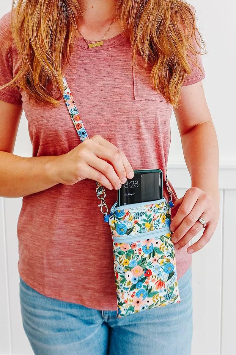 Cell Phone Bag - Sew Modern Bags