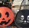 Halloween Treat Bags, Kitty and Pumpkin sewing pattern