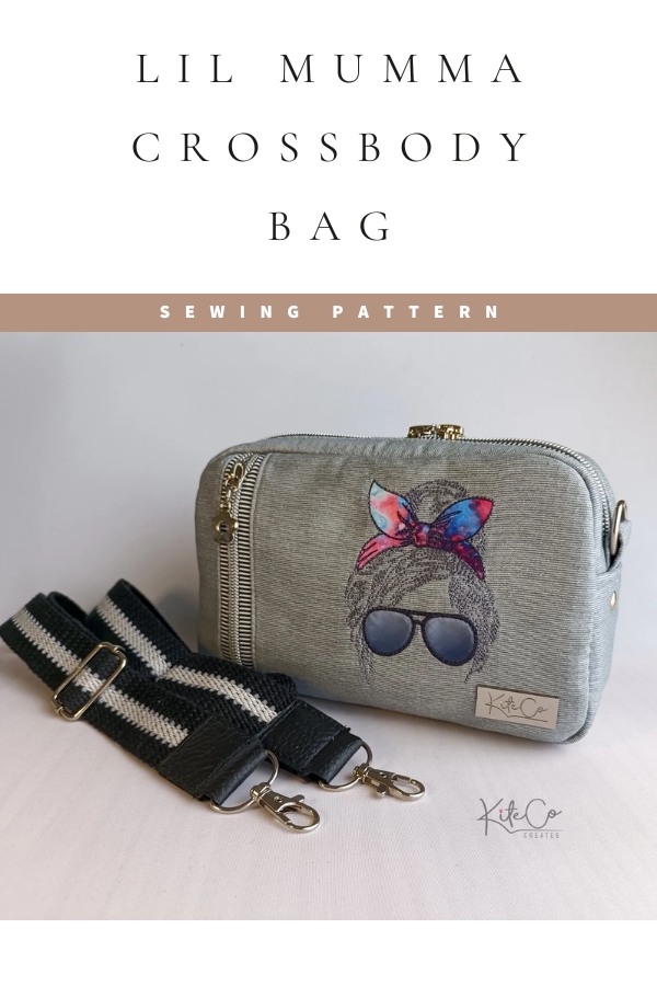 Lil Mumma Crossbody Bag sewing pattern (+ video)