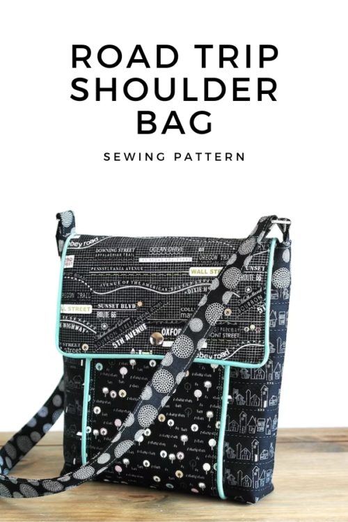 Road Trip Shoulder Bag sewing pattern Sew Modern Bags