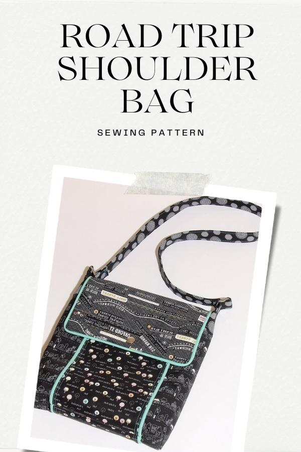 Road Trip Shoulder Bag sewing pattern - Sew Modern Bags