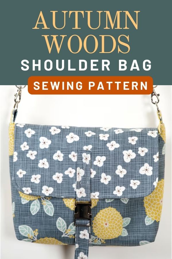 Autumn Woods Shoulder Bag sewing pattern