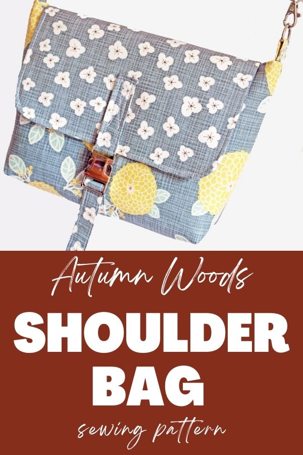 Autumn Woods Shoulder Bag sewing pattern