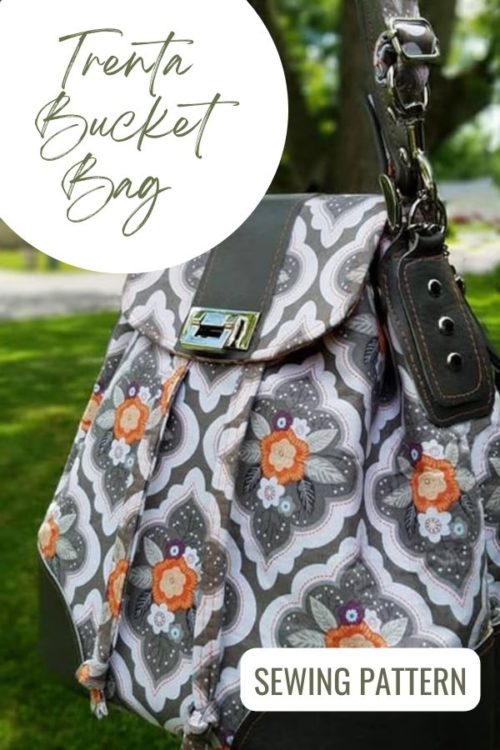 Trenta Bucket Bag sewing pattern - Sew Modern Bags