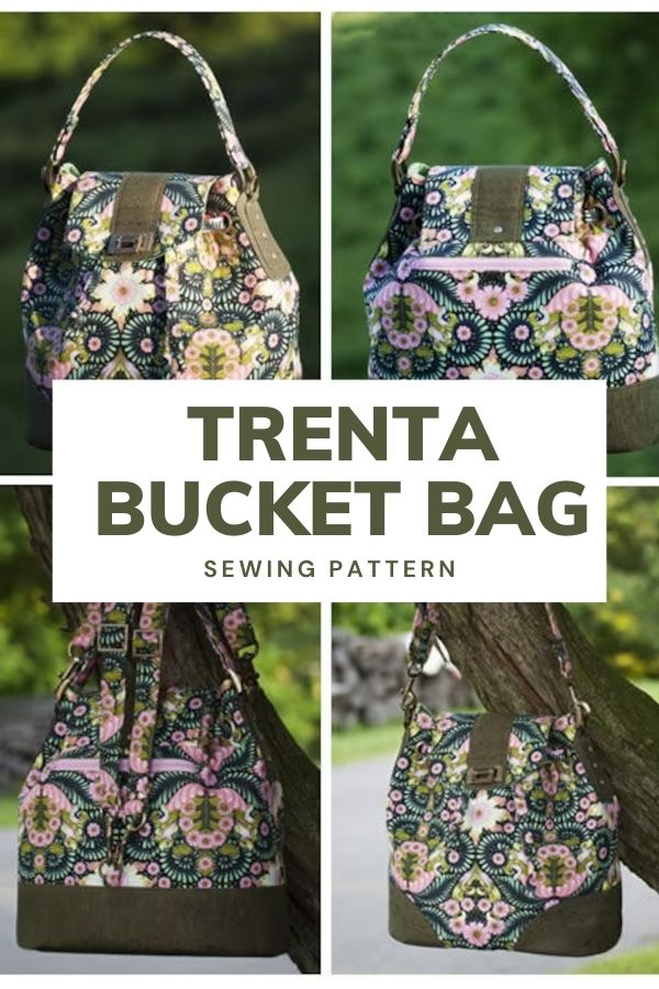 Trenta Bucket Bag sewing pattern
