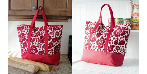 Martha Market Bag sewing pattern (+ video) - Sew Modern Bags