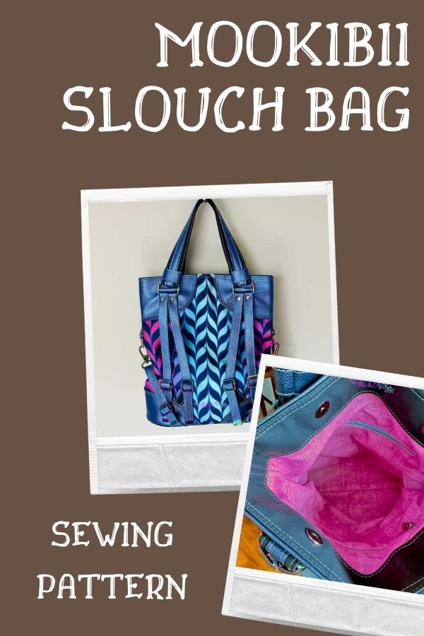 Mookibii Slouch Bag sewing pattern (+ video) - Sew Modern Bags