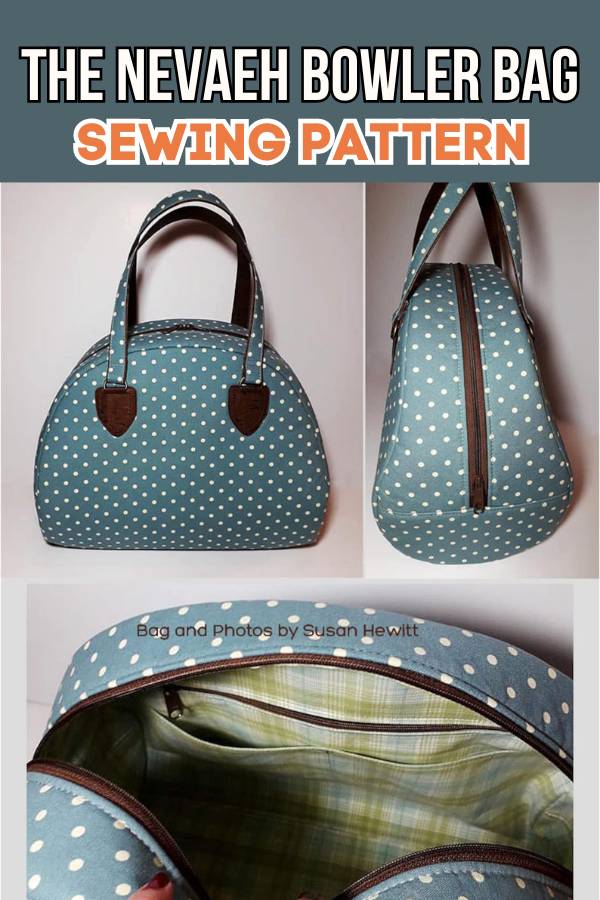 The Nevaeh Bowler Bag Sewing Pattern Sew Modern Bags