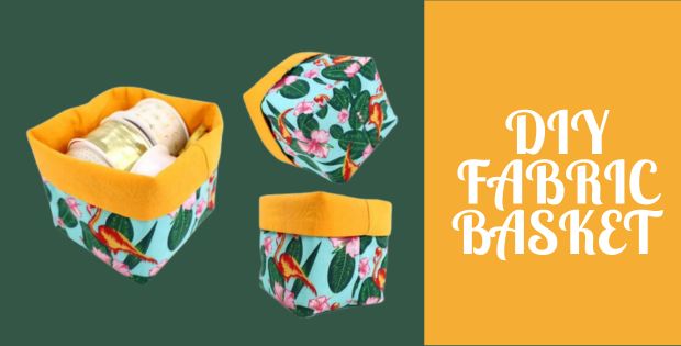 DIY FABRIC BASKET - Sew Modern Bags