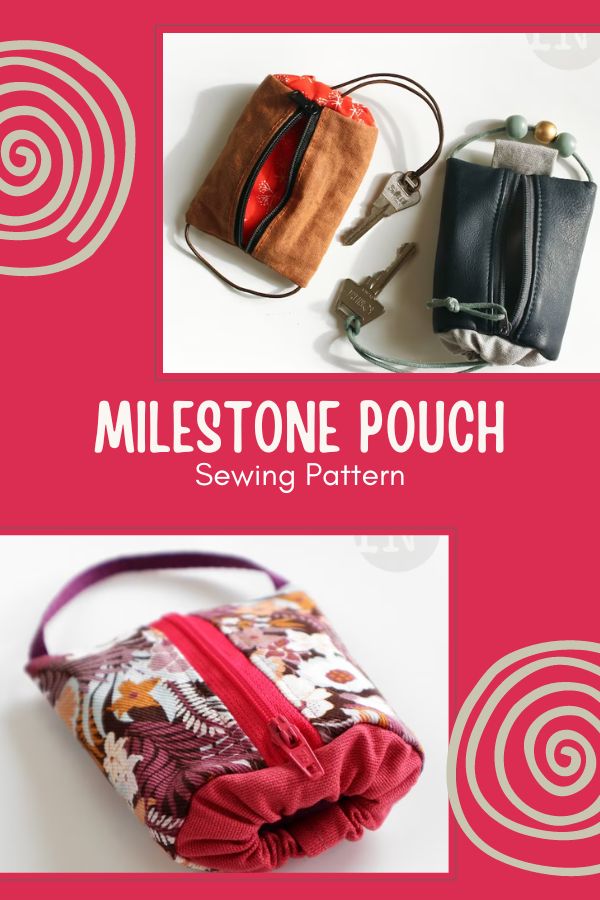 Milestone Pouch sewing pattern - Sew Modern Bags