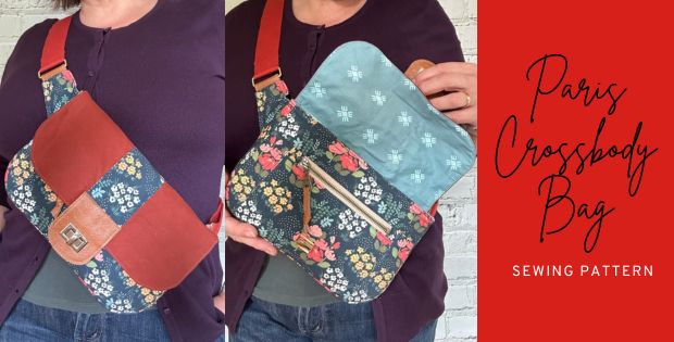 Paris Crossbody Bag Sewing Pattern - Sew Modern Bags