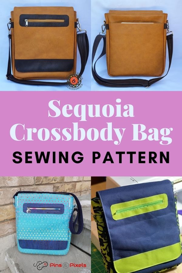 Sequoia Crossbody Bag Sewing Pattern - Sew Modern Bags